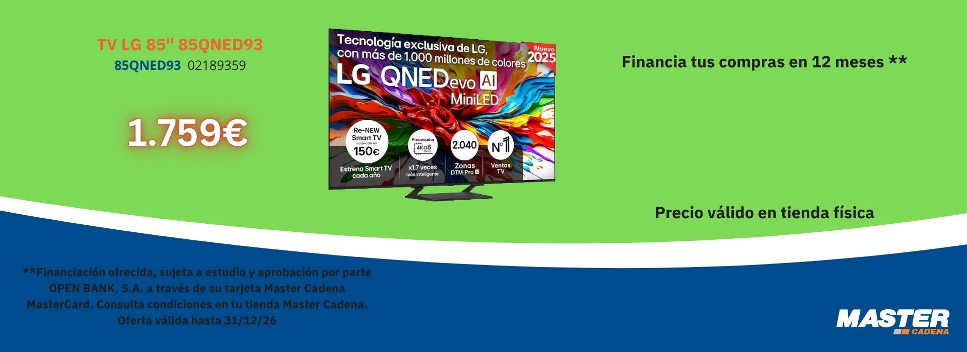 TV LG QNED