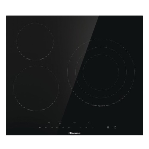 Hisense E6332BSCE hobs Negro Integrado 60 cm Cerámico 3 zona(s)