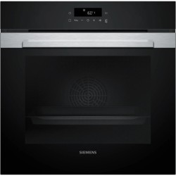 Siemens iQ300 HB372AES3 horno 71 L A+ Negro, Acero inoxidable