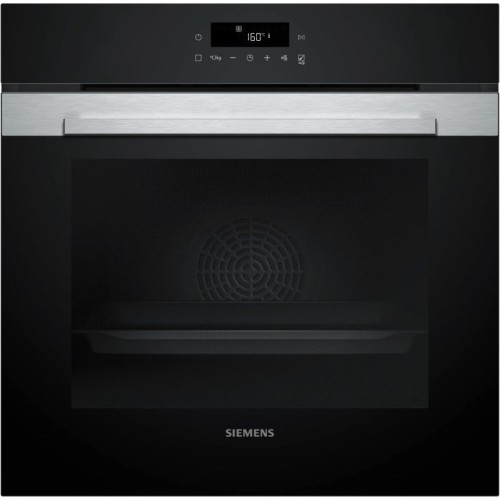 Siemens iQ300 HB372AES3 horno 71 L A+ Negro, Acero inoxidable