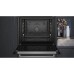 Siemens iQ300 HB372AES3 horno 71 L A+ Negro, Acero inoxidable
