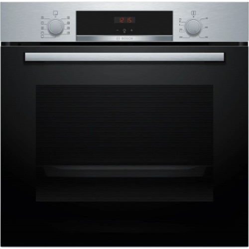 Bosch Serie 4 HBA514ES3 horno 71 L 3400 W A+ Negro, Acero inoxidable