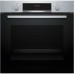 Bosch Serie 4 HBA514ES3 horno 71 L 3400 W A+ Negro, Acero inoxidable