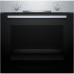 Bosch Serie 2 HBA510BR4 horno 71 L 3400 W Negro, Acero inoxidable