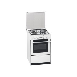 Meireles G 1530 DV Cocina independiente Encimera de gas Blanco