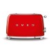 Smeg TSF01RDEU tostadora 6 2 rebanada(s) 950 W Rojo