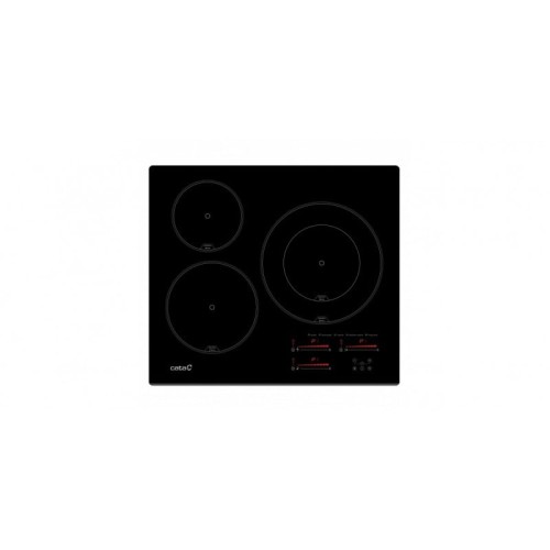 CATA INSB 6028 BK Negro Integrado 60 cm Cerámico 3 zona(s)
