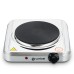 Grunkel EHP-118INOX hobs Acero inoxidable Encimera 25 cm Hornillo eléctrico / Placa eléctrica 1 zona(s)