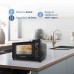 Grunkel HR-10MINI horno tostador 10 L 1600 W Negro