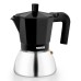 Monix M863006 cafetera manual Cafetera italiana 0,37 L Negro