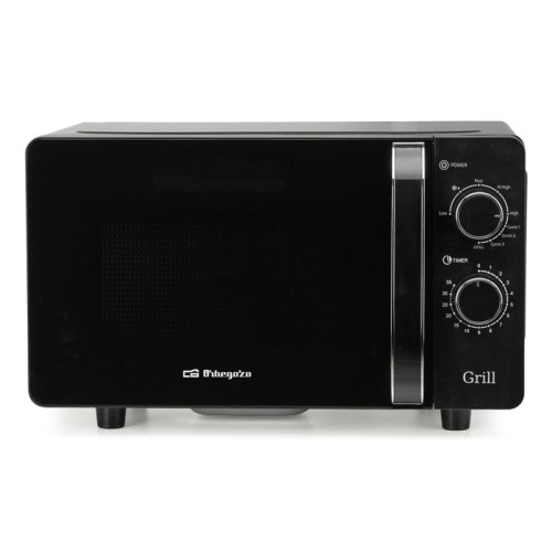 Orbegozo MIG 2071 CE microondas Negro Microondas con grill Encimera 20 L 700 W
