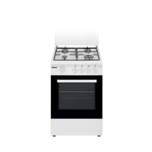 Corbero CCSF45020BW cocina Cocina independiente Encimera de gas Negro, Blanco