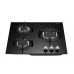 Corbero CPCGY2303N hobs Negro Encimera 60 cm Encimera de gas 3 zona(s)
