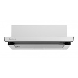Corbero VINSON635W campana Encastrada Negro, Acero inoxidable 372,5 m³/h A