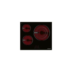 Corbero CCVG3BL574 hobs Negro Integrado 60 cm Con placa de inducción 3 zona(s)