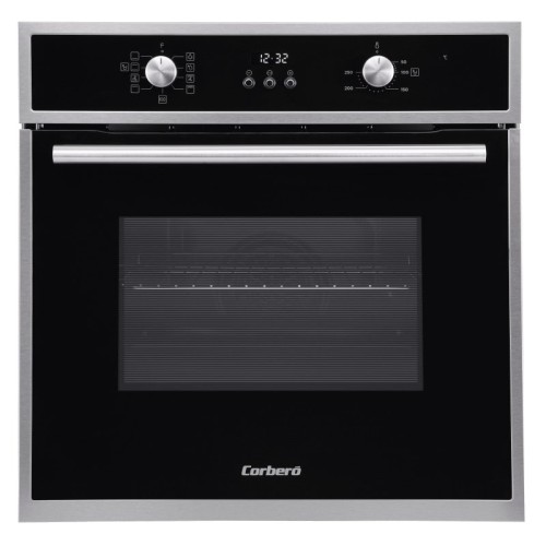 Corbero CCHMD805X horno 70 L Negro, Acero inoxidable